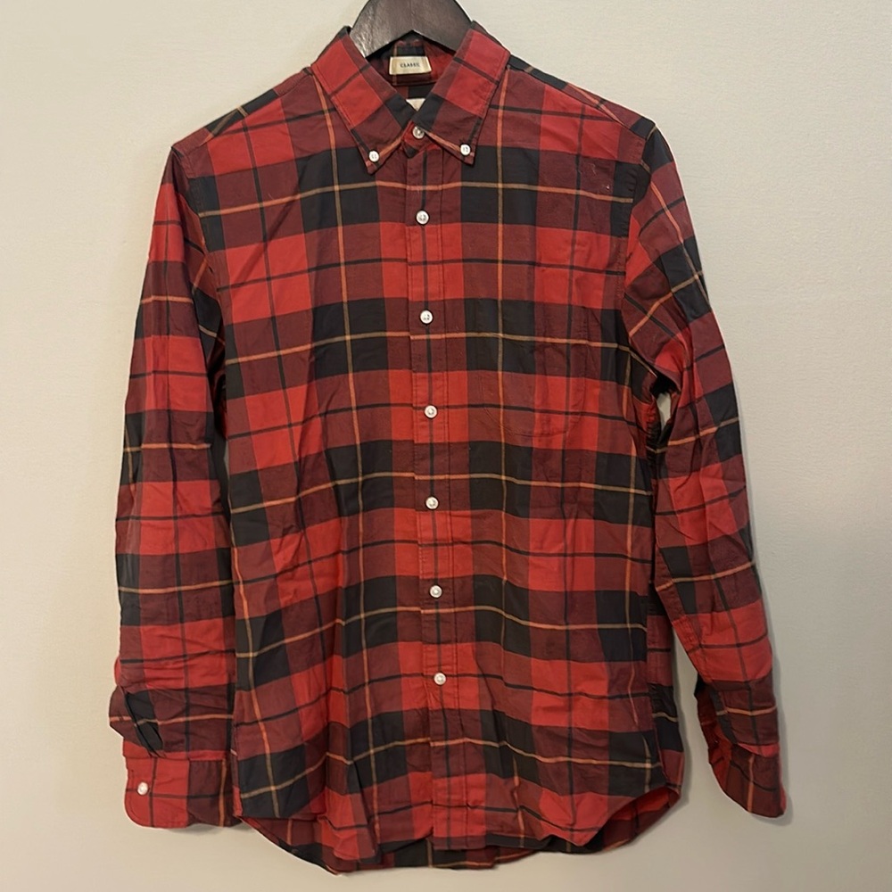 J Crew Plaid Button Down - Cotton